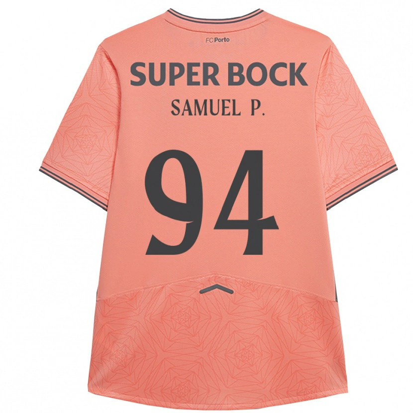 Danxen Kvinder Samuel #94 Pink Navy Udebane Spillertrøjer 2025/26 Trøje T-Shirt