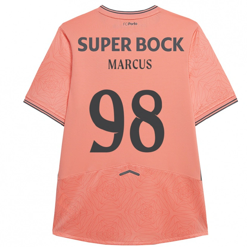 Danxen Kvinder Abraham Marcus #98 Pink Navy Udebane Spillertrøjer 2025/26 Trøje T-Shirt
