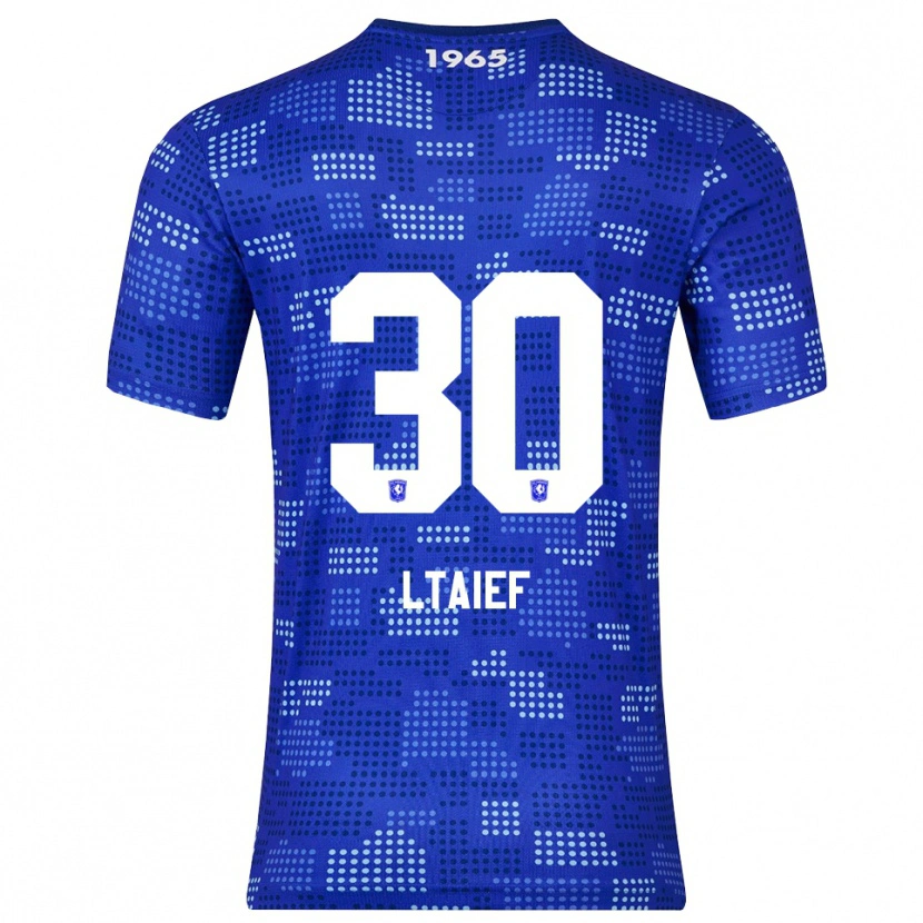 Danxen Kvinder Sayfallah Ltaief #30 Blå Himmelblå Udebane Spillertrøjer 2025/26 Trøje T-Shirt