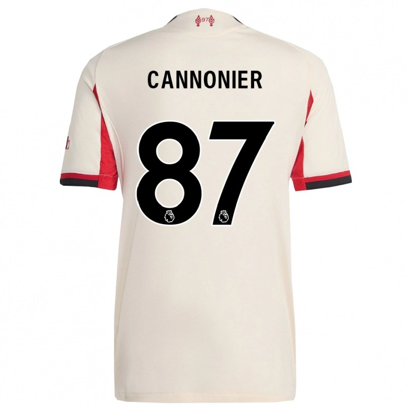 Danxen Kvinder Oakley Cannonier #87 Hvid Sort Udebane Spillertrøjer 2025/26 Trøje T-Shirt