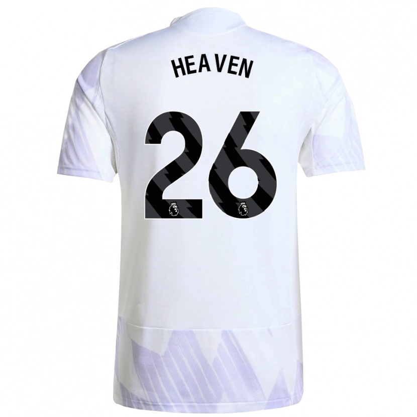 Danxen Kvinder Ayden Heaven #26 Hvid Lilla Lilla Udebane Spillertrøjer 2025/26 Trøje T-Shirt