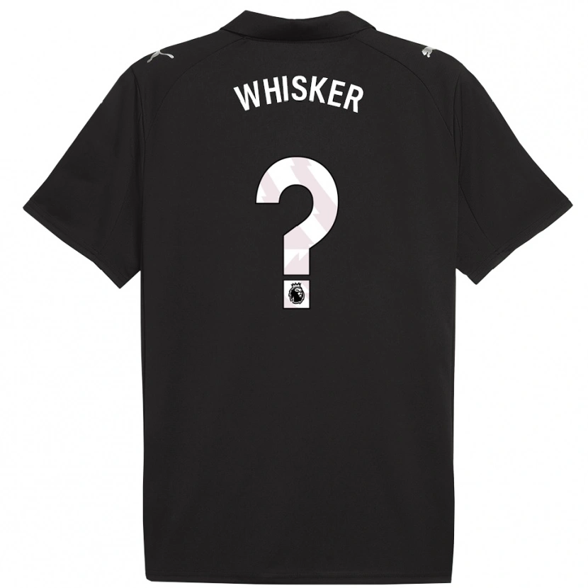 Danxen Kvinder Timeo Whisker #0 Sort Hvid Udebane Spillertrøjer 2025/26 Trøje T-Shirt