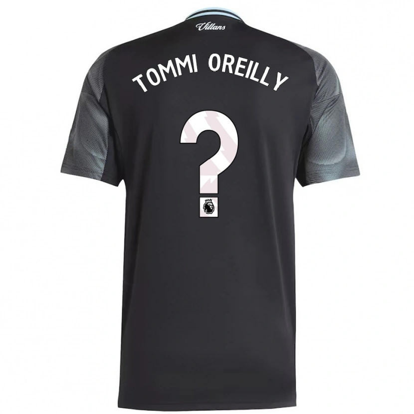 Danxen Kvinder Tommi Oreilly #0 Sort Himmelblå Udebane Spillertrøjer 2025/26 Trøje T-Shirt