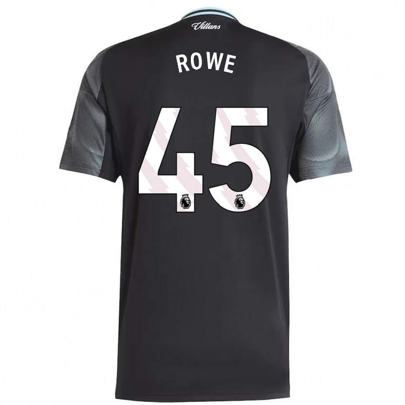 Danxen Kvinder Triston Rowe #45 Sort Himmelblå Udebane Spillertrøjer 2025/26 Trøje T-Shirt