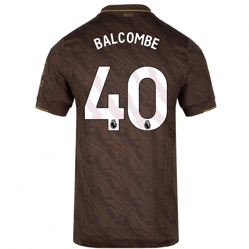 Danxen Kvinder Ellery Balcombe #40 Brun Guld Udebane Spillertrøjer 2025/26 Trøje T-Shirt