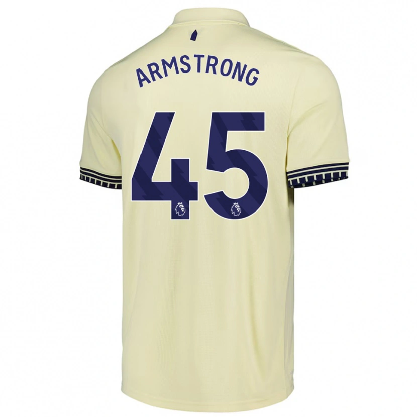 Danxen Kvinder Harrison Armstrong #45 Off White Sort Udebane Spillertrøjer 2025/26 Trøje T-Shirt