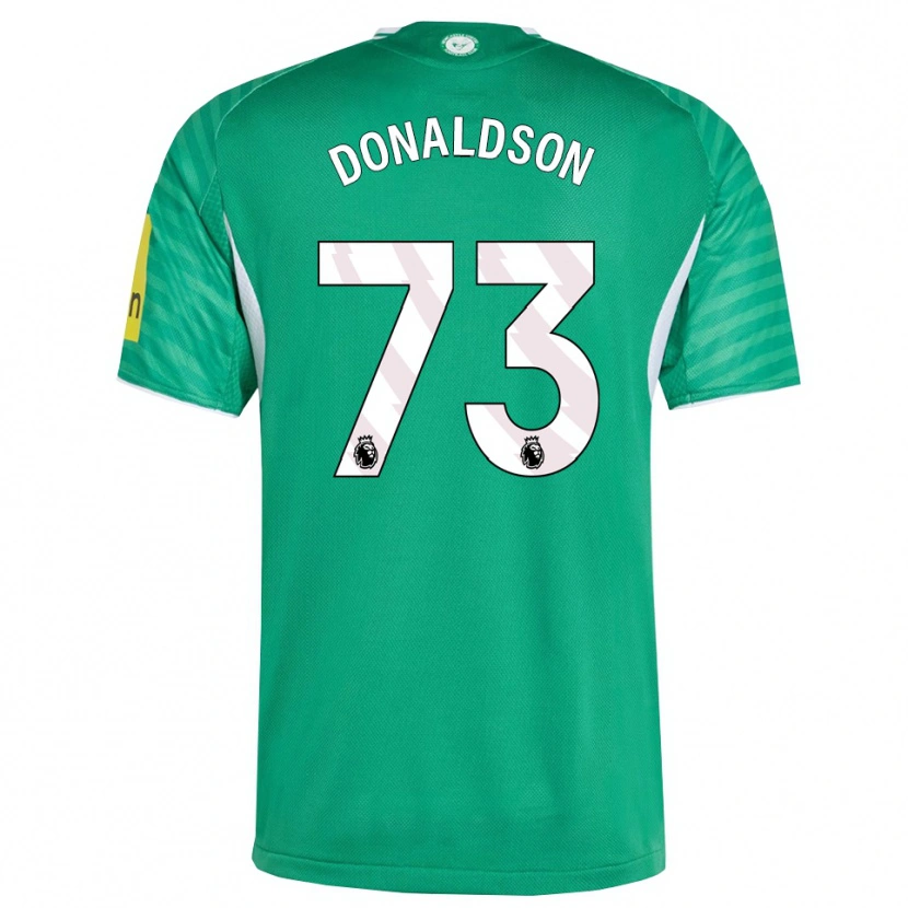 Danxen Kvinder Josh Donaldson #73 Grøn Hvid Udebane Spillertrøjer 2025/26 Trøje T-Shirt