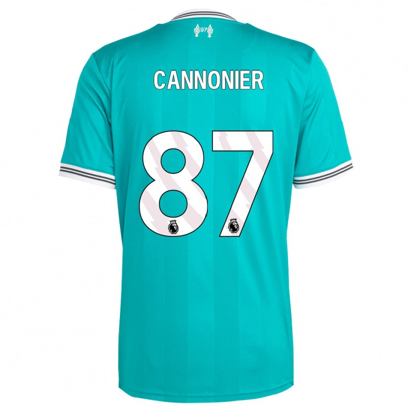 Danxen Kvinder Oakley Cannonier #87 Grøn Hvid Tredje Sæt Spillertrøjer 2025/26 Trøje T-Shirt