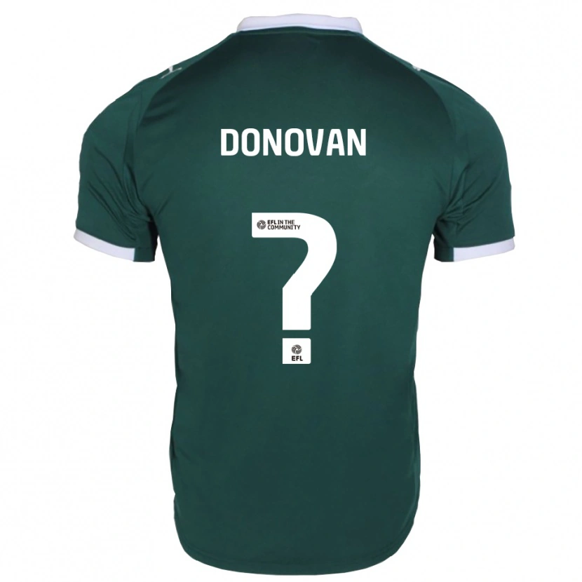 Danxen Børn Henry Donovan #0 Grøn Hvid Hjemmebane Spillertrøjer 2025/26 Trøje T-Shirt