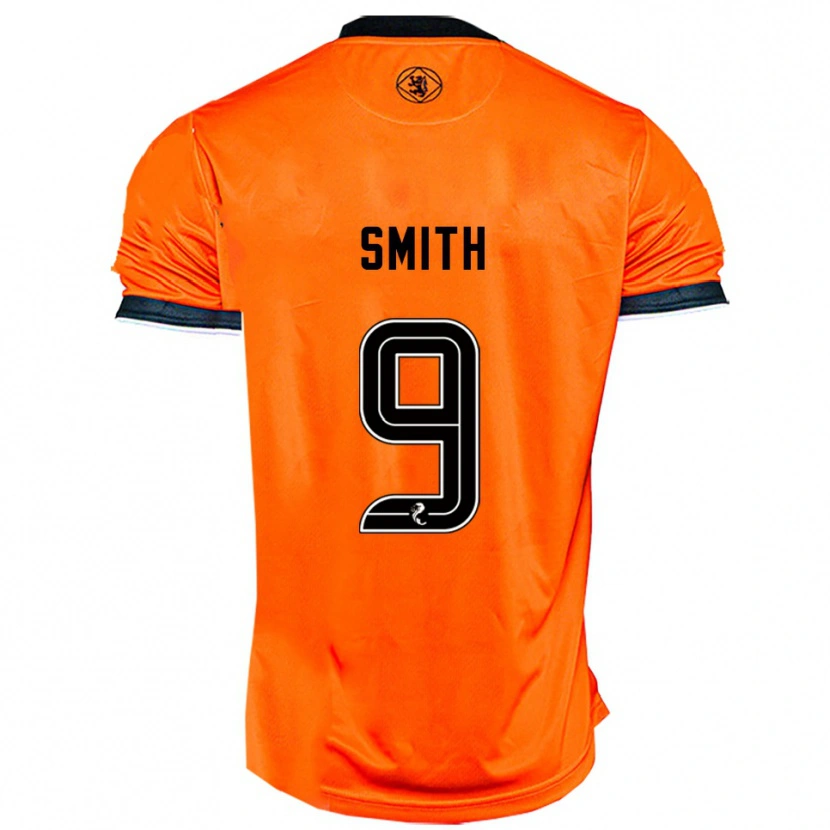 Danxen Børn Robyn Smith #9 Orange Sort Hjemmebane Spillertrøjer 2025/26 Trøje T-Shirt