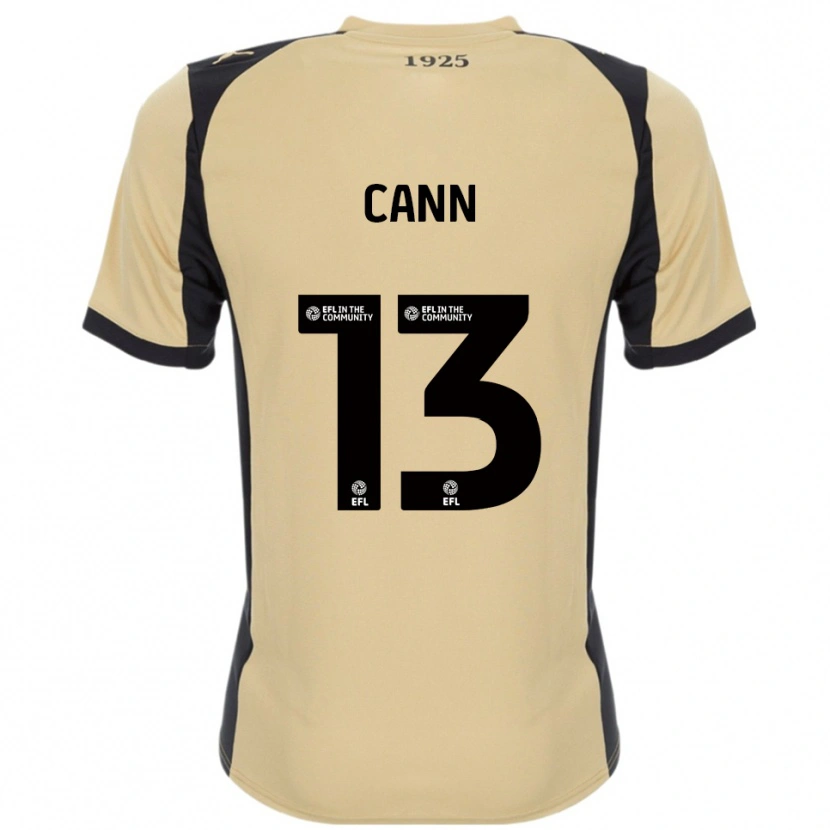 Danxen Børn Ted Cann #13 Guld Sort Udebane Spillertrøjer 2025/26 Trøje T-Shirt