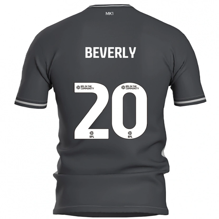 Danxen Børn Poppy Beverly #20 Grå Sølv Udebane Spillertrøjer 2025/26 Trøje T-Shirt