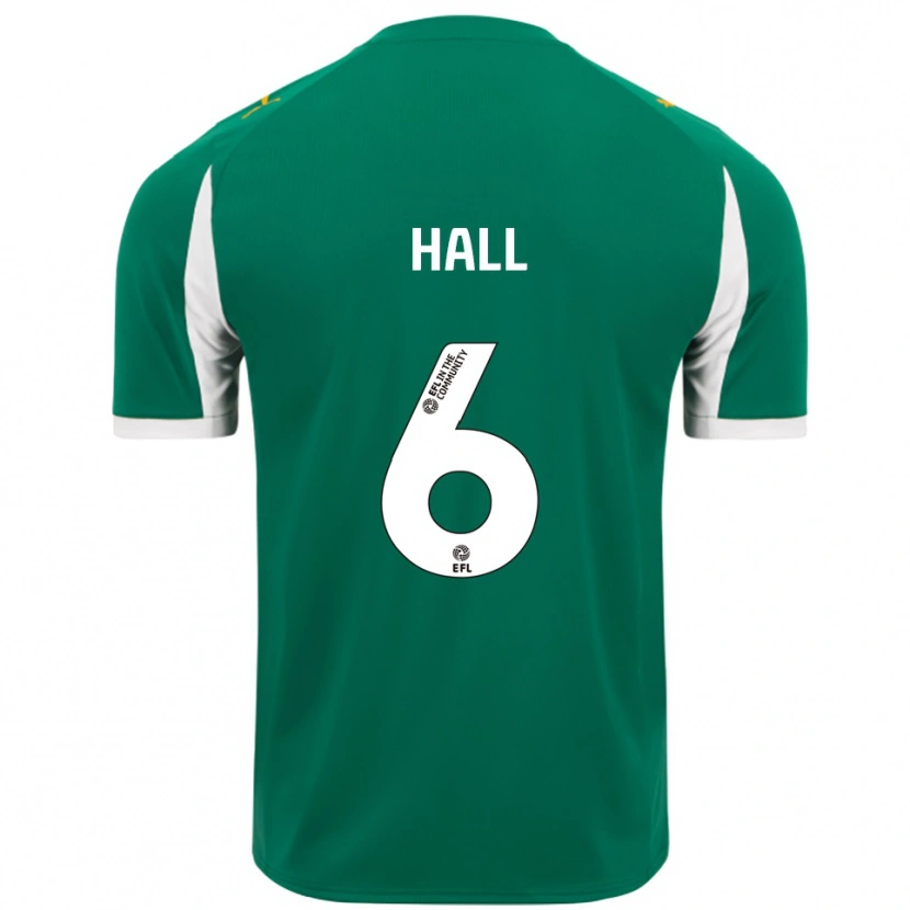 Danxen Børn Tyrese Hall #6 Grøn Hvid Udebane Spillertrøjer 2025/26 Trøje T-Shirt