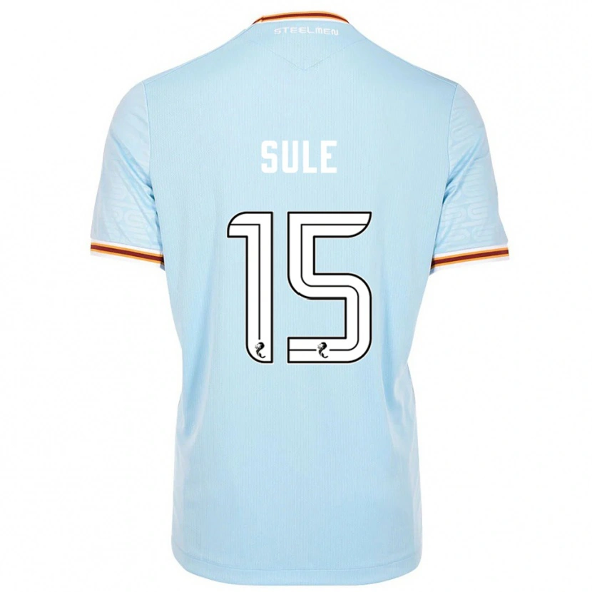 Danxen Børn Eseosa Sule #15 Lyseblå Udebane Spillertrøjer 2025/26 Trøje T-Shirt