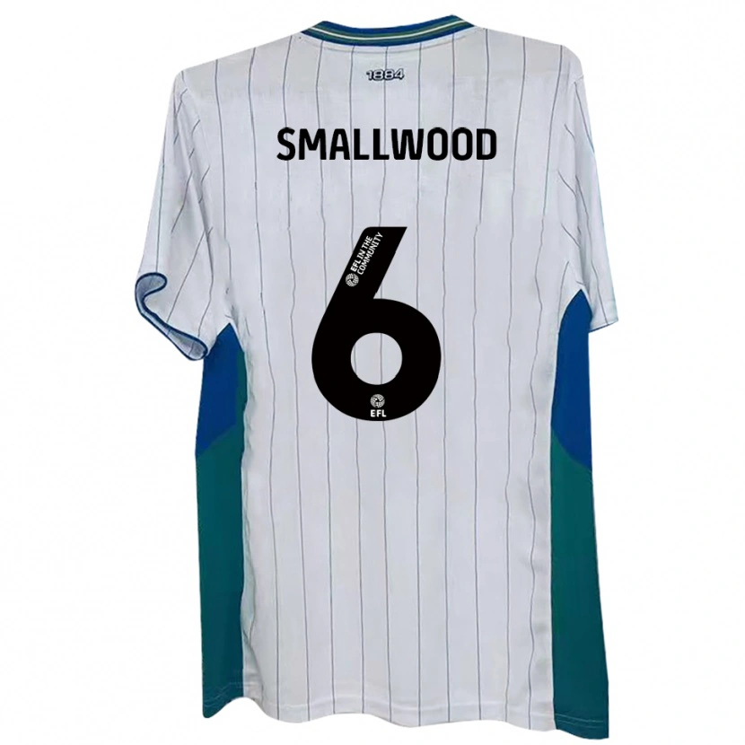 Danxen Mænd Richard Smallwood #6 Hvid Grøn Blå Hjemmebane Spillertrøjer 2025/26 Trøje T-Shirt