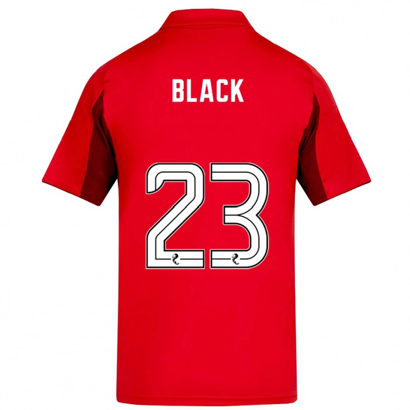 Danxen Mænd Aimee Black #23 Rød Burgunder Hjemmebane Spillertrøjer 2025/26 Trøje T-Shirt
