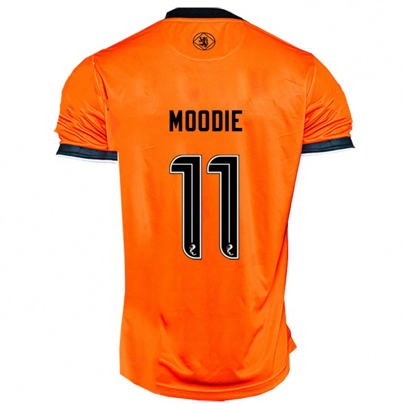 Danxen Mænd Alix Moodie #11 Orange Sort Hjemmebane Spillertrøjer 2025/26 Trøje T-Shirt