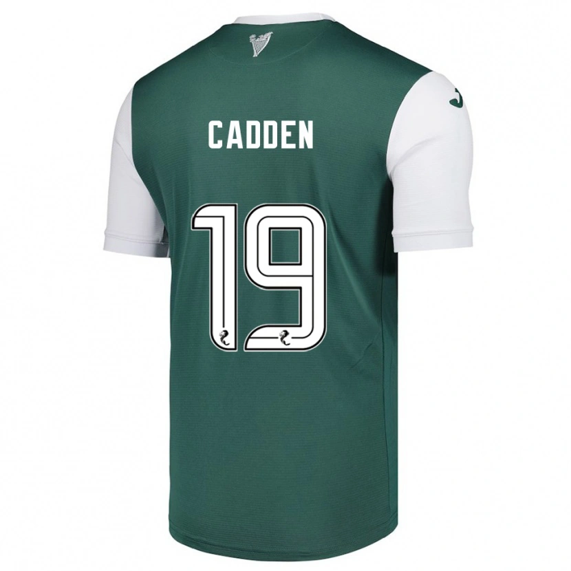 Danxen Mænd Nicky Cadden #19 Grøn Hvid Hjemmebane Spillertrøjer 2025/26 Trøje T-Shirt