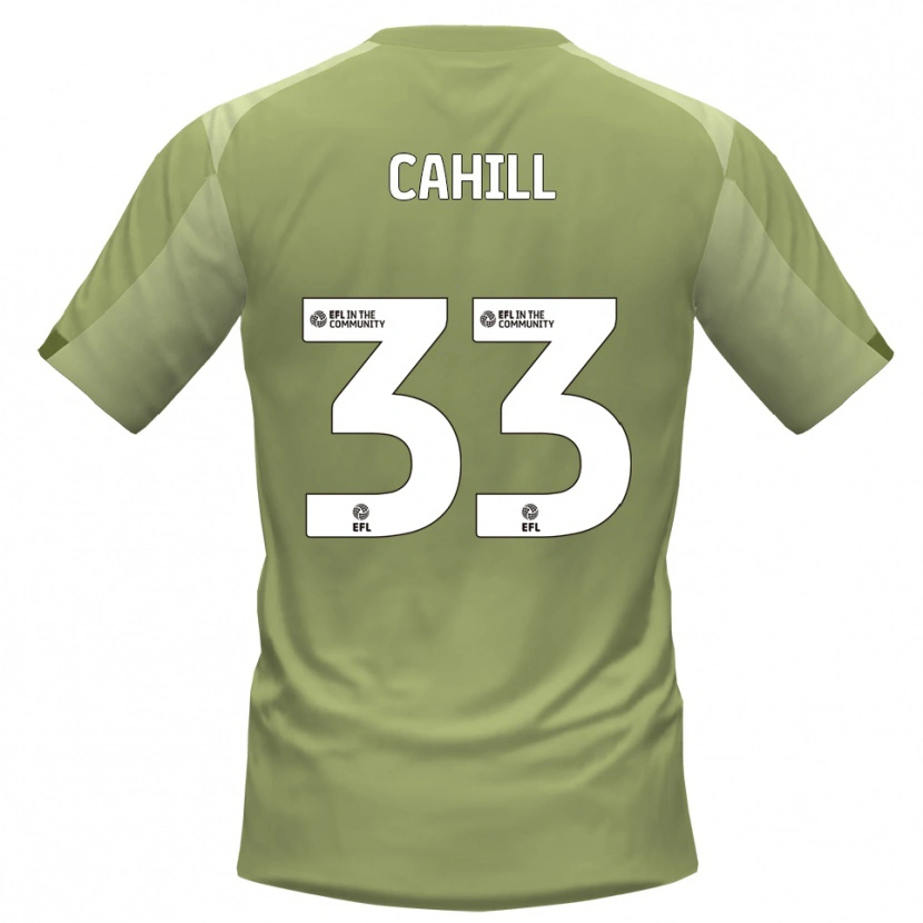 Danxen Mænd Killian Cahill #33 Salvie Champagne Udebane Spillertrøjer 2025/26 Trøje T-Shirt
