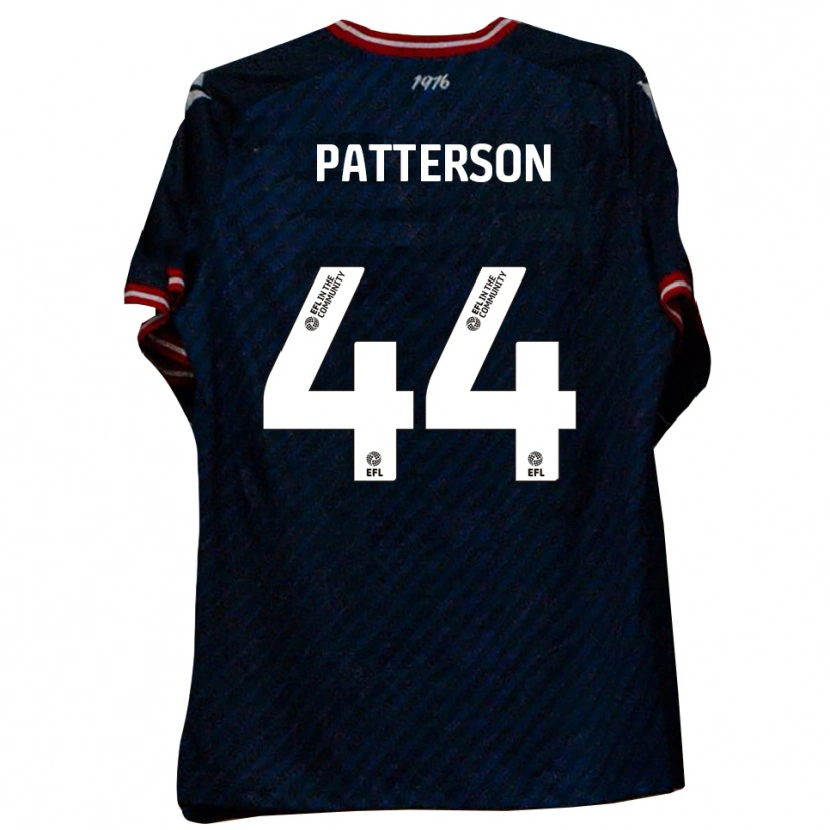 Danxen Mænd Phoenix Patterson #44 Marineblå Rød Udebane Spillertrøjer 2025/26 Trøje T-Shirt