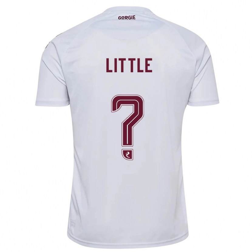 Danxen Mænd Conlan Little #0 Hvid Burgunder Udebane Spillertrøjer 2025/26 Trøje T-Shirt