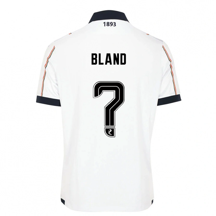 Danxen Mænd Ryan Bland #0 Hvid Marineblå Rød Udebane Spillertrøjer 2025/26 Trøje T-Shirt