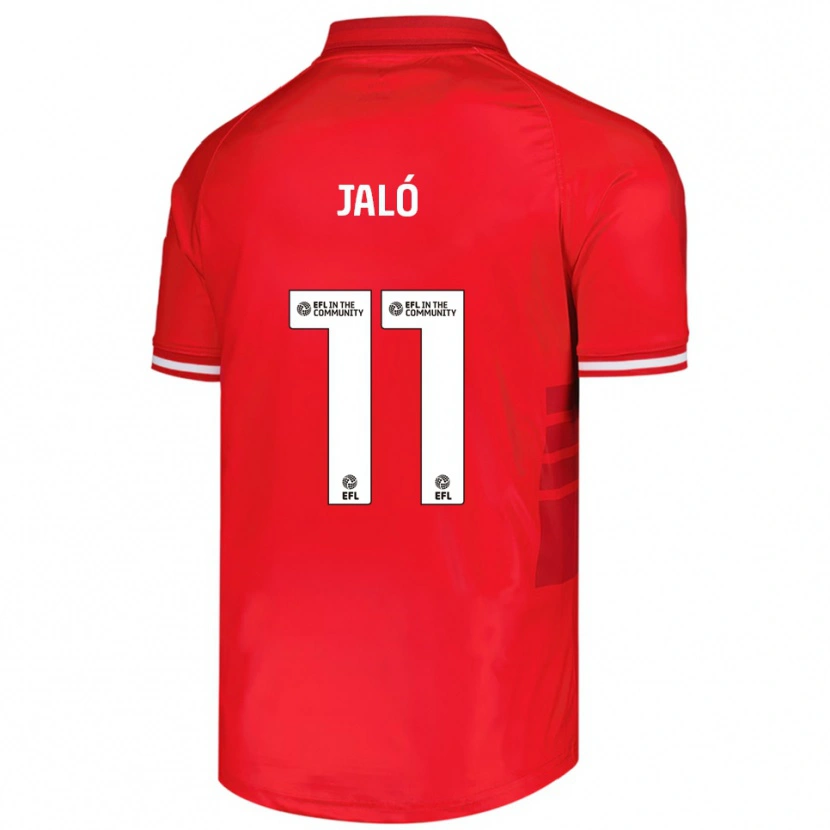 Danxen Kvinder Fábio Jaló #11 Rød Hvid Hjemmebane Spillertrøjer 2025/26 Trøje T-Shirt