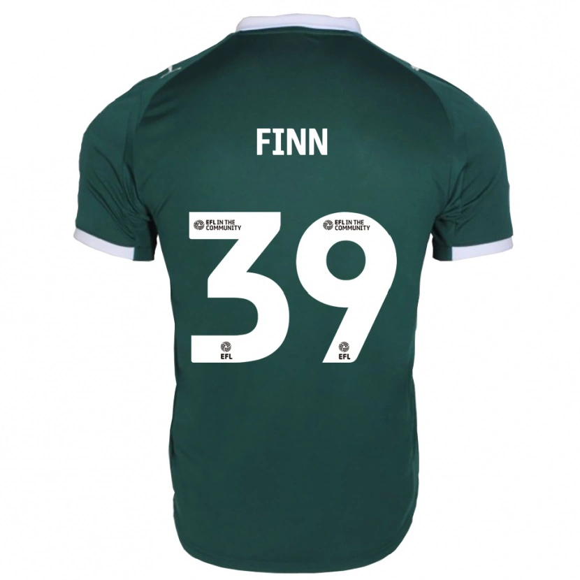 Danxen Kvinder Tegan Finn #39 Grøn Hvid Hjemmebane Spillertrøjer 2025/26 Trøje T-Shirt