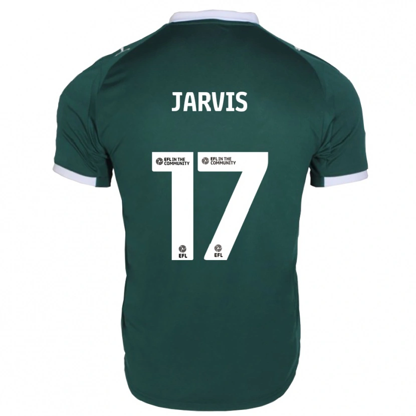 Danxen Kvinder Lulu Jarvis #17 Grøn Hvid Hjemmebane Spillertrøjer 2025/26 Trøje T-Shirt