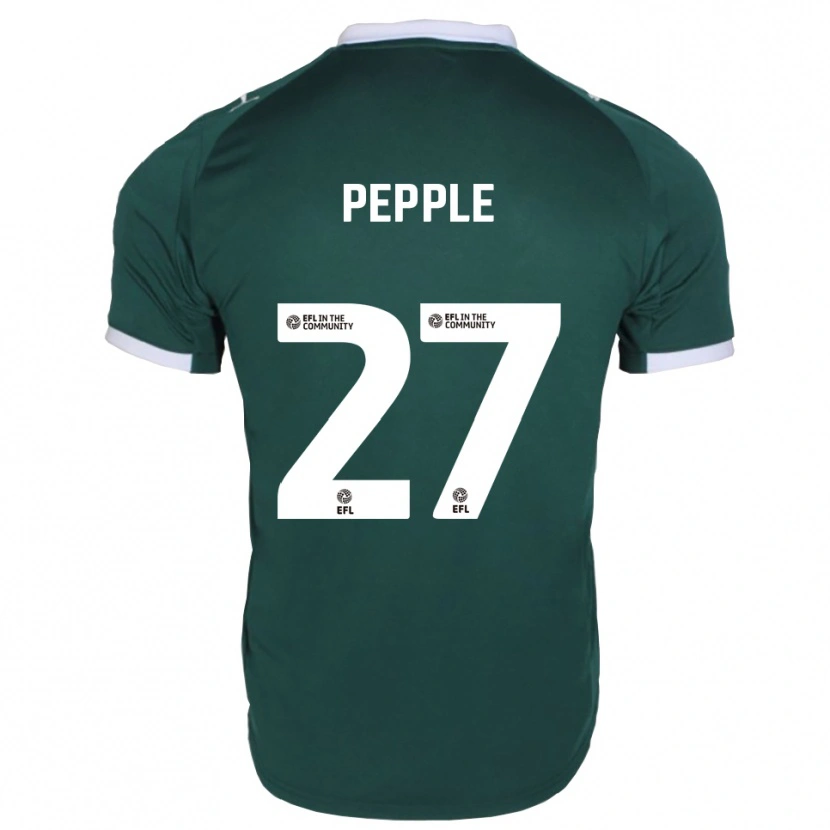 Danxen Kvinder Aribim Pepple #27 Grøn Hvid Hjemmebane Spillertrøjer 2025/26 Trøje T-Shirt