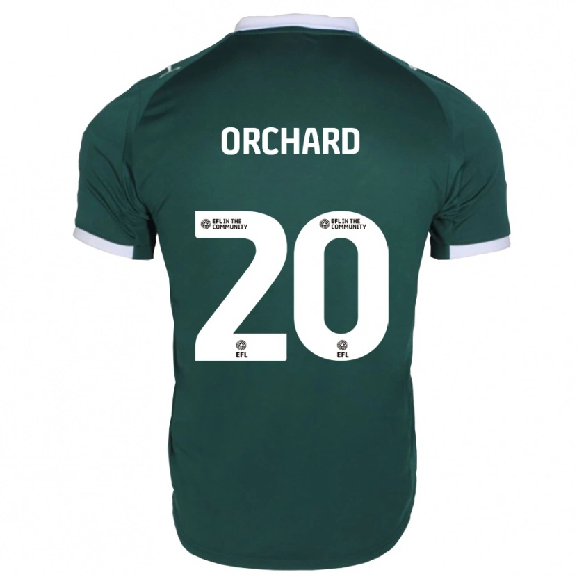 Danxen Kvinder Fern Orchard #20 Grøn Hvid Hjemmebane Spillertrøjer 2025/26 Trøje T-Shirt