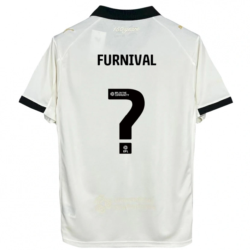 Danxen Kvinder Madison Furnival #0 Off-White Sort Hjemmebane Spillertrøjer 2025/26 Trøje T-Shirt