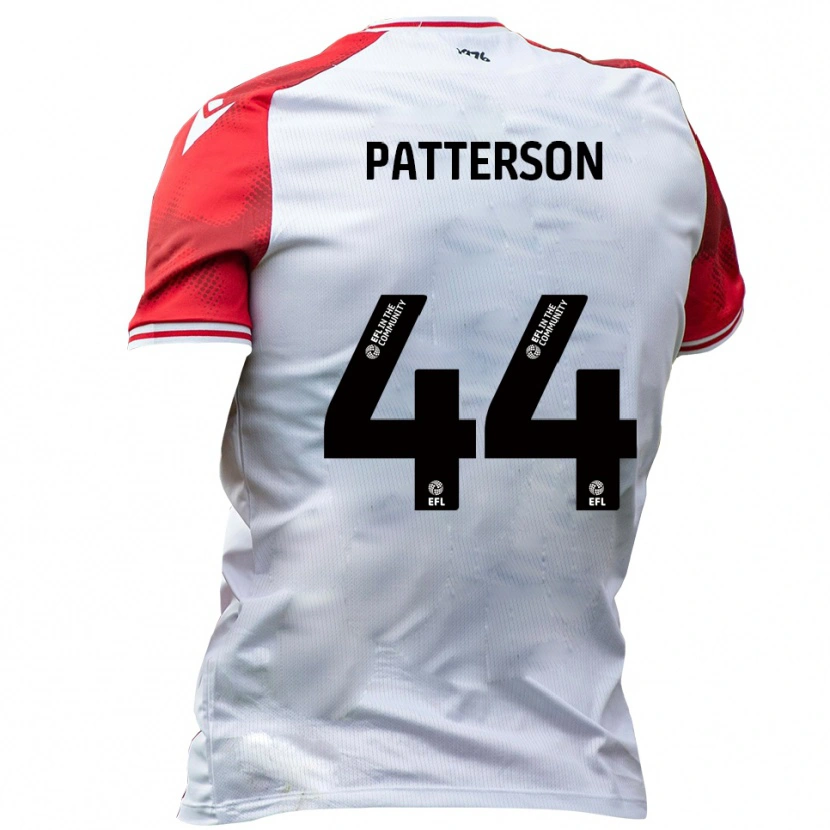 Danxen Kvinder Phoenix Patterson #44 Hvid Rød Hjemmebane Spillertrøjer 2025/26 Trøje T-Shirt
