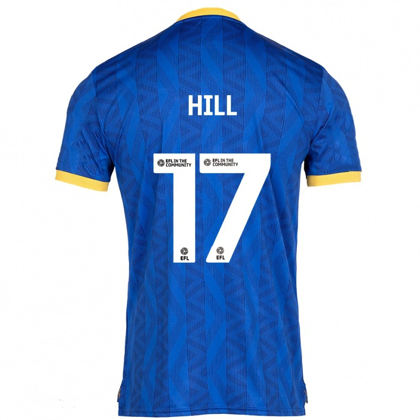 Danxen Kvinder Anisha Hill #17 Marineblå Gul Hjemmebane Spillertrøjer 2025/26 Trøje T-Shirt