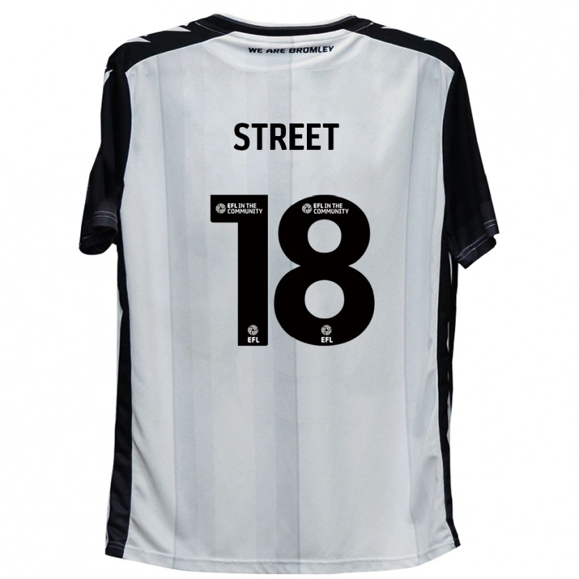 Danxen Kvinder Will Street #18 Hvid Sort Hjemmebane Spillertrøjer 2025/26 Trøje T-Shirt