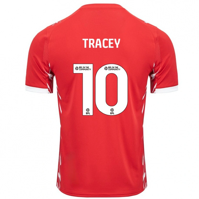 Danxen Kvinder Shilow Tracey #10 Rød Hvid Hjemmebane Spillertrøjer 2025/26 Trøje T-Shirt