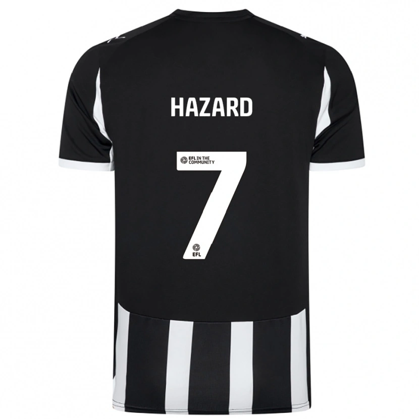 Danxen Kvinder Harrison Hazard #7 Sort Hvid Hjemmebane Spillertrøjer 2025/26 Trøje T-Shirt
