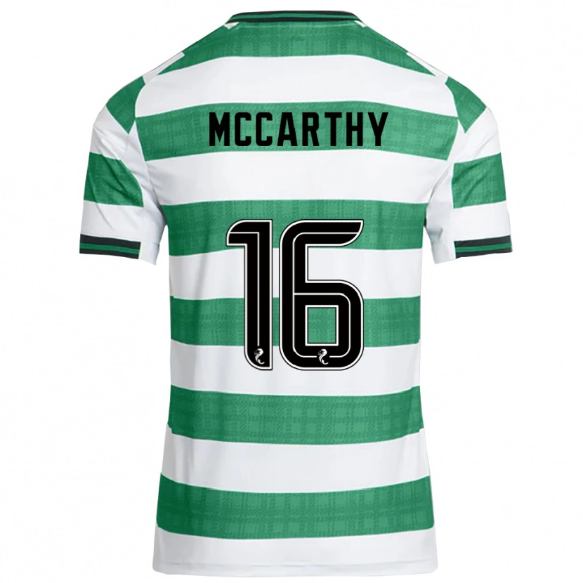 Danxen Kvinder James Mccarthy #16 Grøn Hvid Hjemmebane Spillertrøjer 2025/26 Trøje T-Shirt