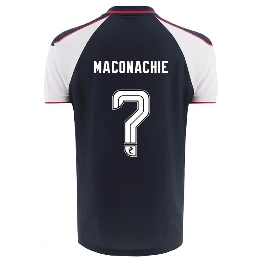 Danxen Kvinder Charlotte Maconachie #0 Marineblå Hvid Hjemmebane Spillertrøjer 2025/26 Trøje T-Shirt