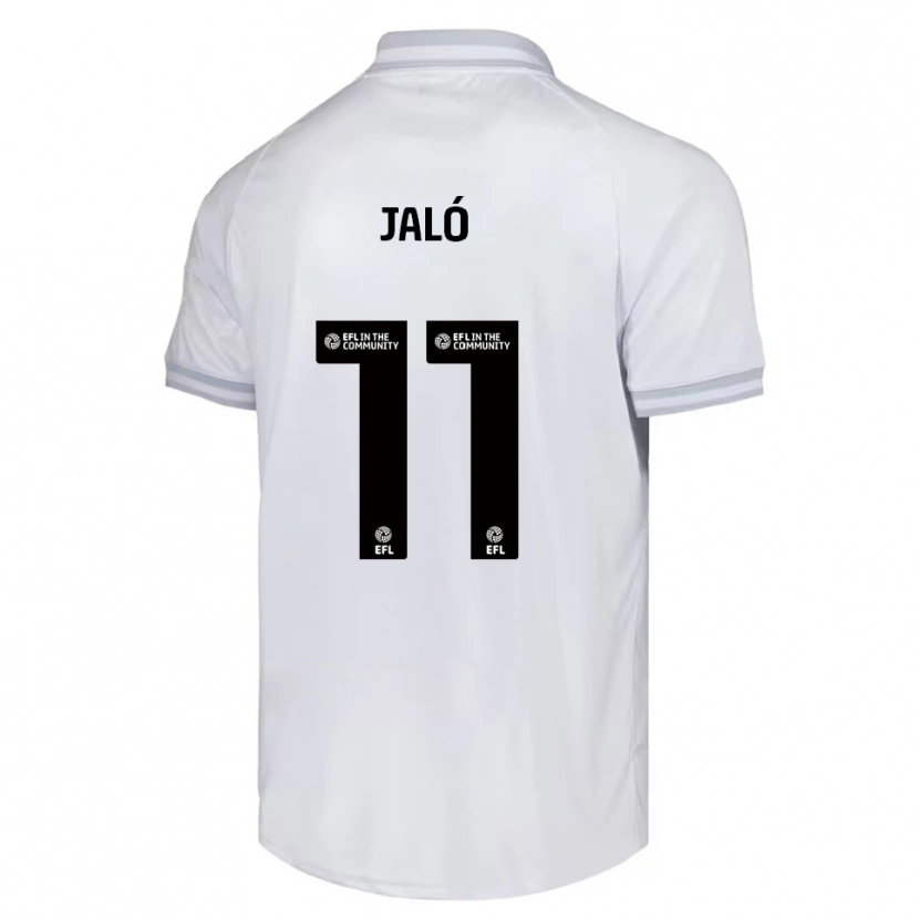 Danxen Kvinder Fábio Jaló #11 Hvid Grå Sort Udebane Spillertrøjer 2025/26 Trøje T-Shirt