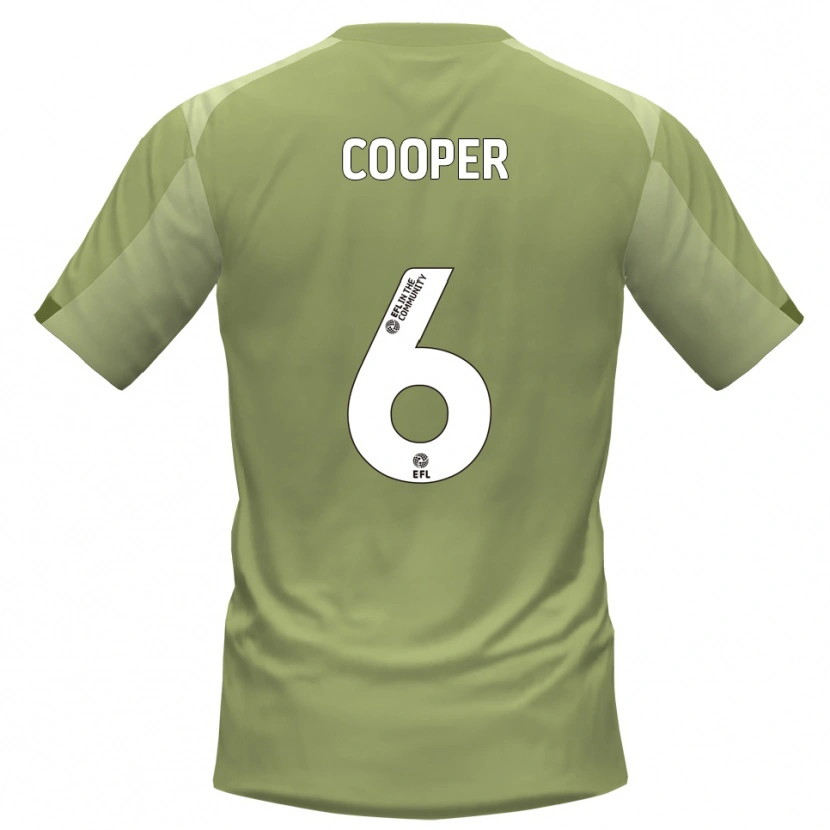 Danxen Kvinder Brandon Cooper #6 Salvie Champagne Udebane Spillertrøjer 2025/26 Trøje T-Shirt