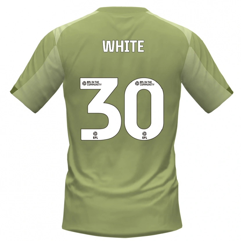 Danxen Kvinder Joe White #30 Salvie Champagne Udebane Spillertrøjer 2025/26 Trøje T-Shirt