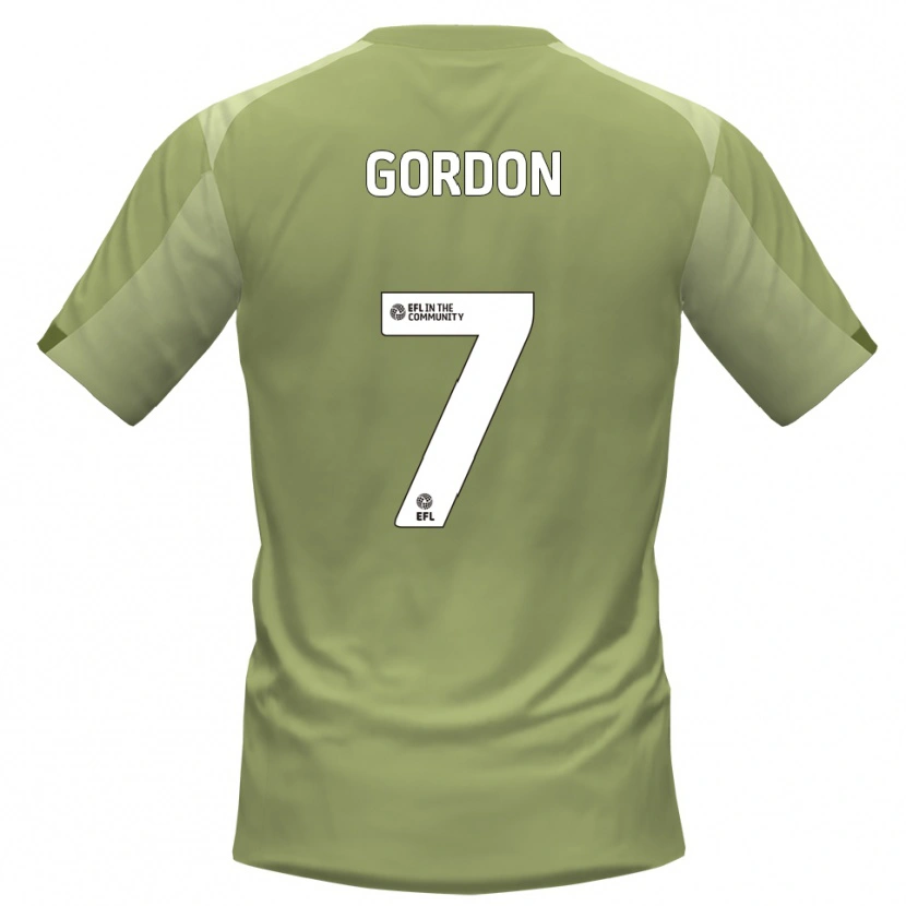 Danxen Kvinder Lemar Gordon #7 Salvie Champagne Udebane Spillertrøjer 2025/26 Trøje T-Shirt