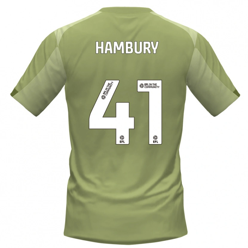 Danxen Kvinder Zack Hambury #41 Salvie Champagne Udebane Spillertrøjer 2025/26 Trøje T-Shirt