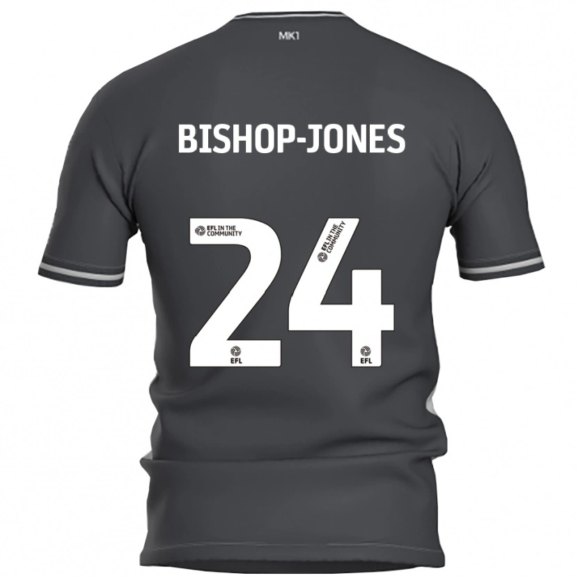 Danxen Kvinder Ruby Bishop-Jones #24 Grå Sølv Udebane Spillertrøjer 2025/26 Trøje T-Shirt