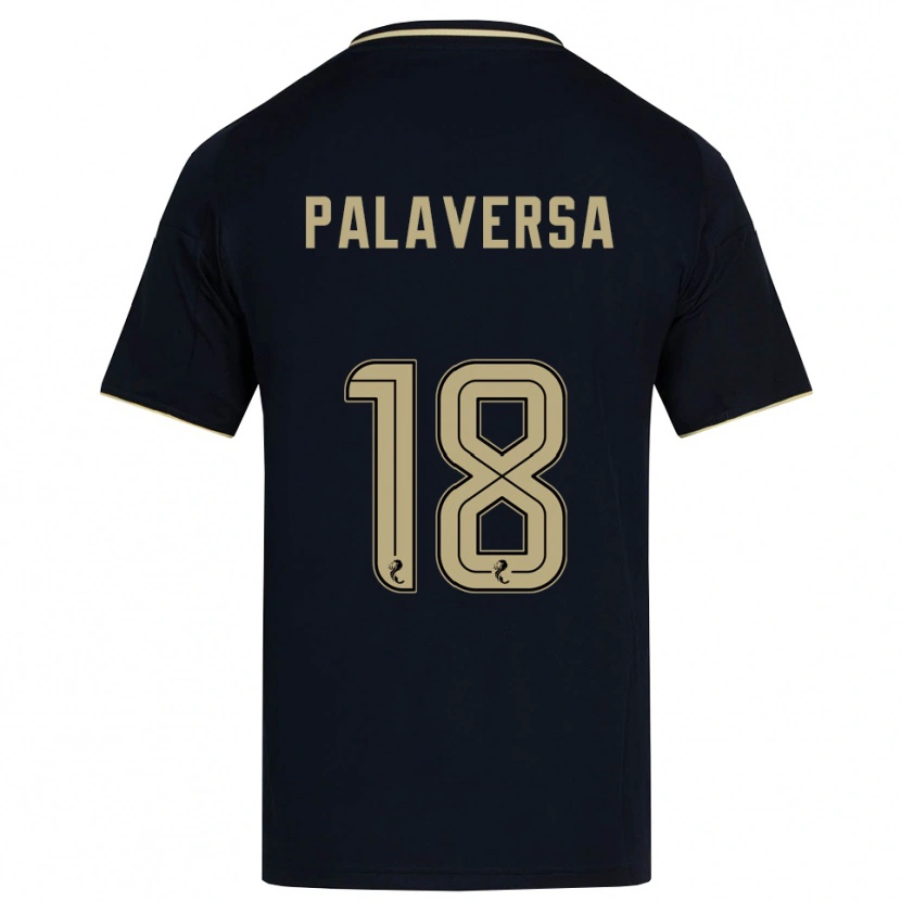 Danxen Kvinder Ante Palaversa #18 Marineblå Guld Udebane Spillertrøjer 2025/26 Trøje T-Shirt