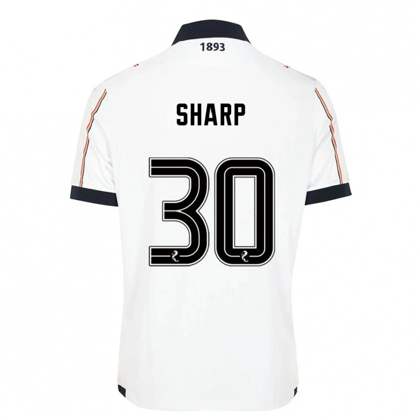 Danxen Kvinder Harry Sharp #30 Hvid Marineblå Rød Udebane Spillertrøjer 2025/26 Trøje T-Shirt