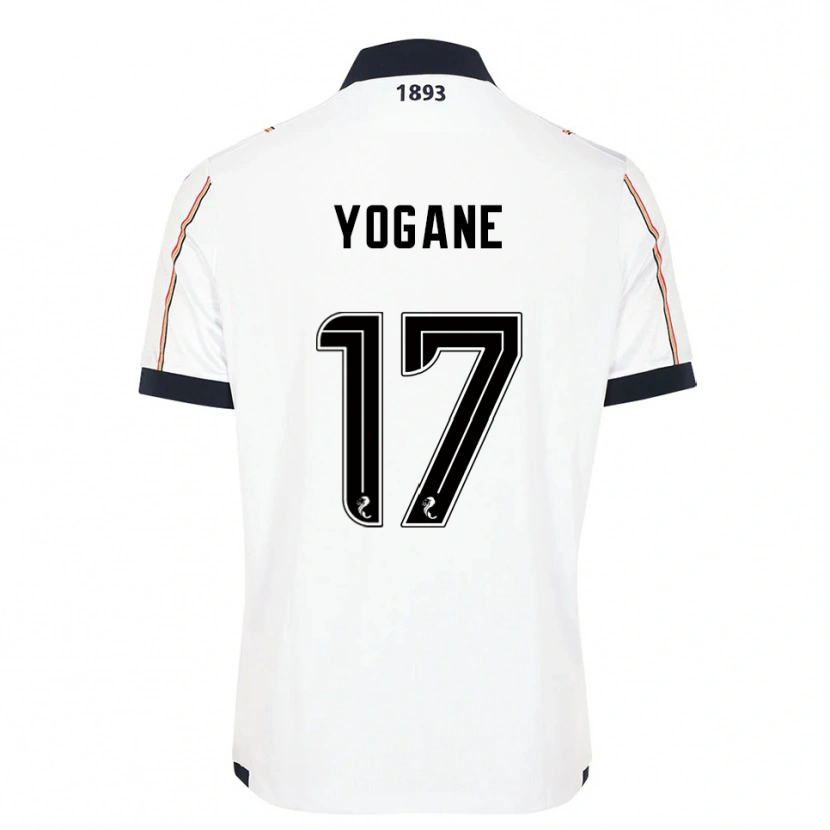 Danxen Kvinder Tony Yogane #17 Hvid Marineblå Rød Udebane Spillertrøjer 2025/26 Trøje T-Shirt