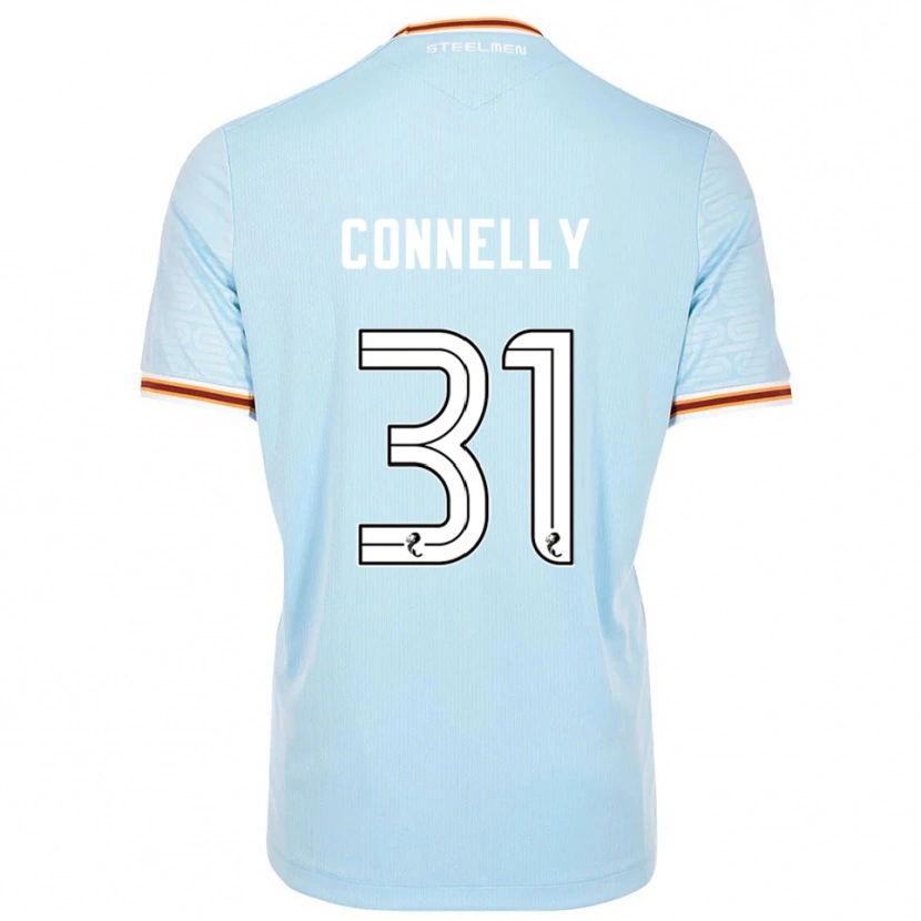 Danxen Kvinder Matty Connelly #31 Lyseblå Udebane Spillertrøjer 2025/26 Trøje T-Shirt