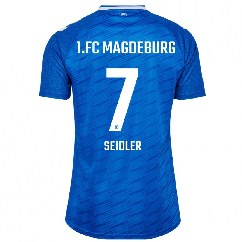 Danxen Børn Wiebke Seidler #7 Blå Hvid Hjemmebane Spillertrøjer 2025/26 Trøje T-Shirt